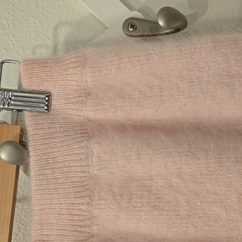 LS Collection Angora Pink A Line Skirt Size 2 Lined - Picture 5 of 8